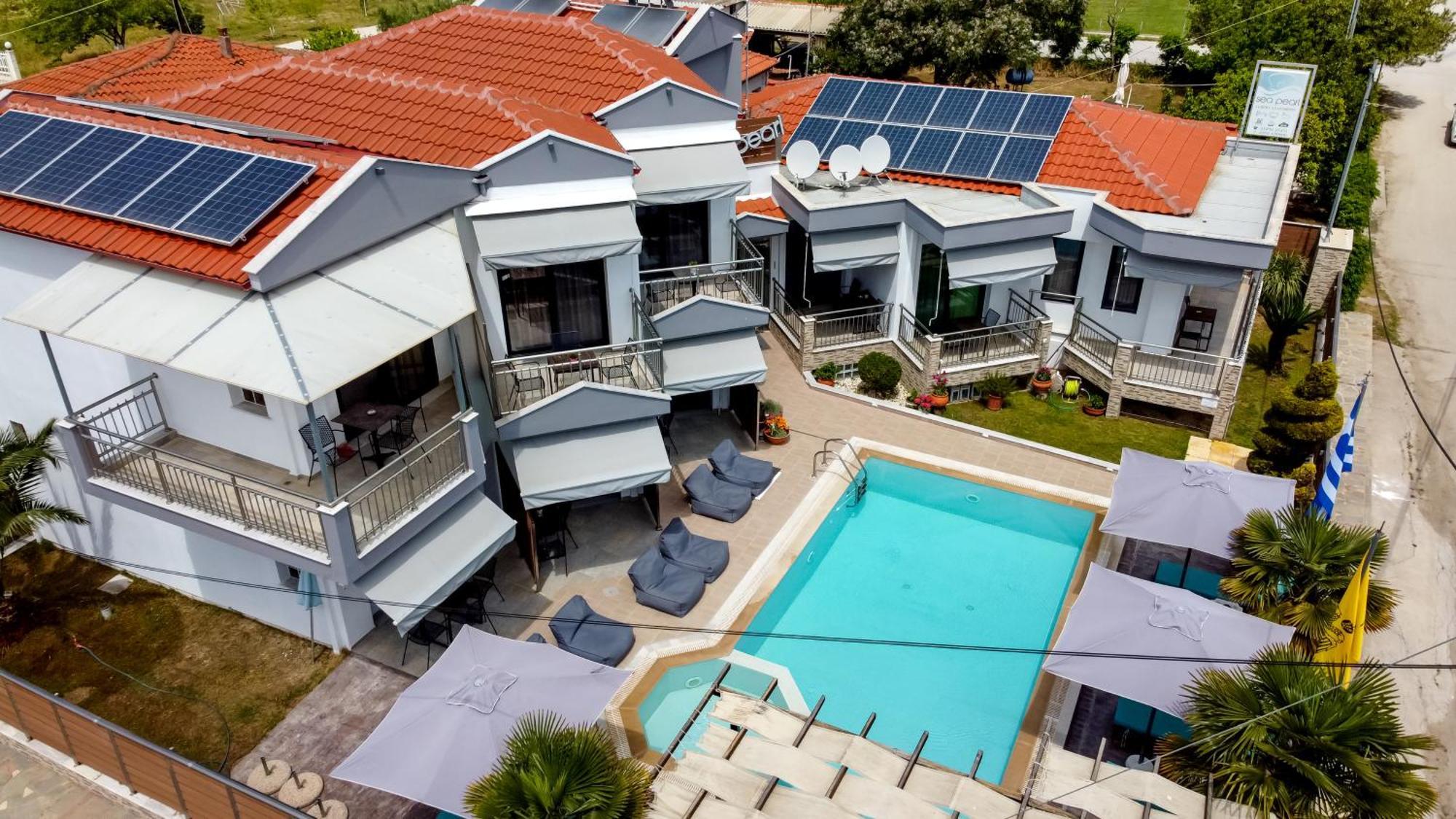 Sea Pearl Luxury Apartments Vrasná Dış mekan fotoğraf